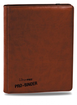 Premium Pro-Binder 9-Pocket - Bright Brown